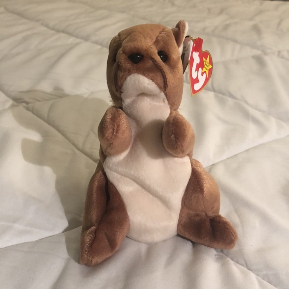 “Nuts” TY Beanie Baby, Brown Squirrel, Vintage Collectible 1996 - Picture 2 of 13